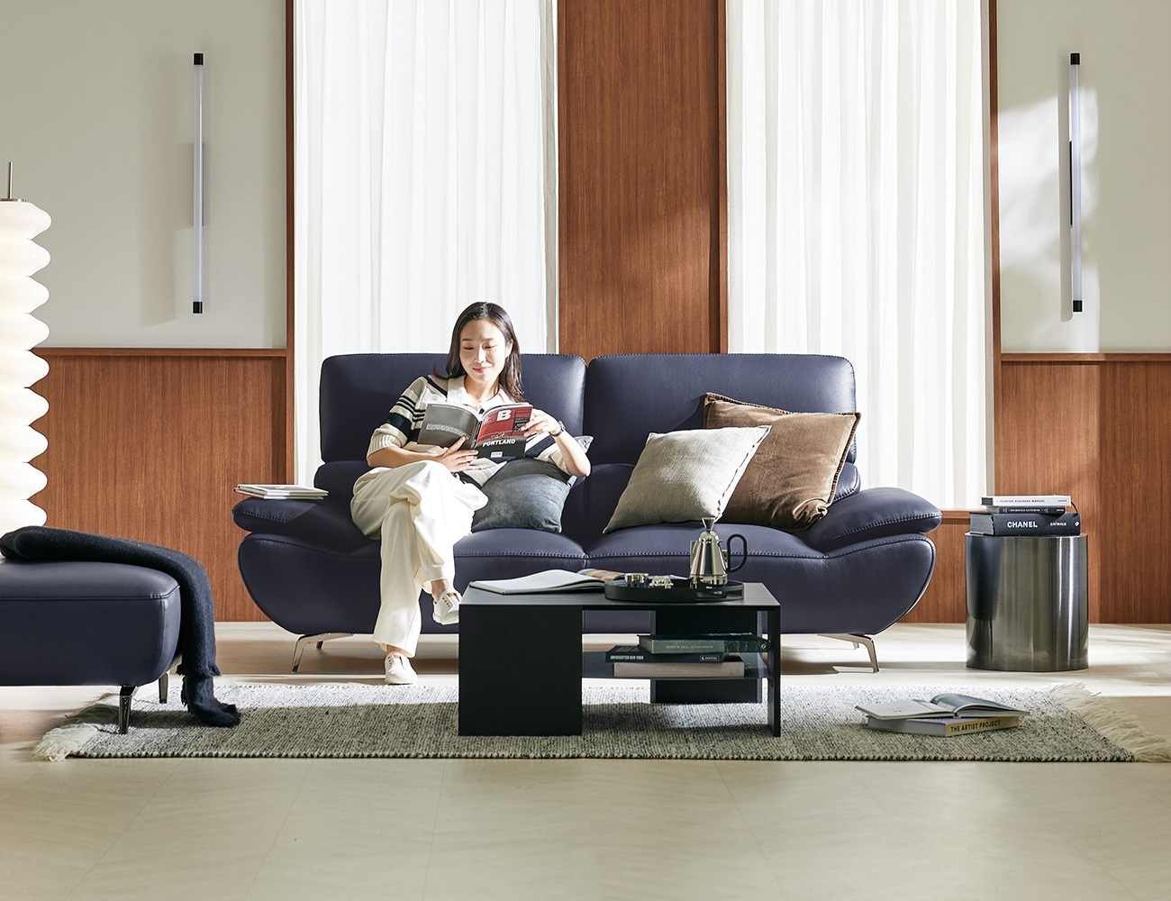Ghế sofa 3 chỗ ngồi Dahlia Vitello