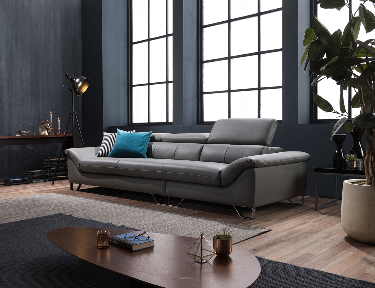 Ghế Sofa Da Bò Tự Nhiên Haven
