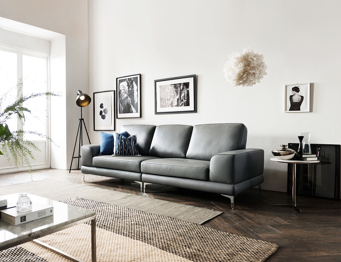 Ghế sofa da bò tự nhiên cơ bản có độ dày 3.5mm