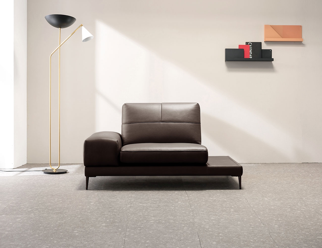 Mô-đun chuyển đổi Ghế sofa da cotton tự nhiên loại bàn 1 người