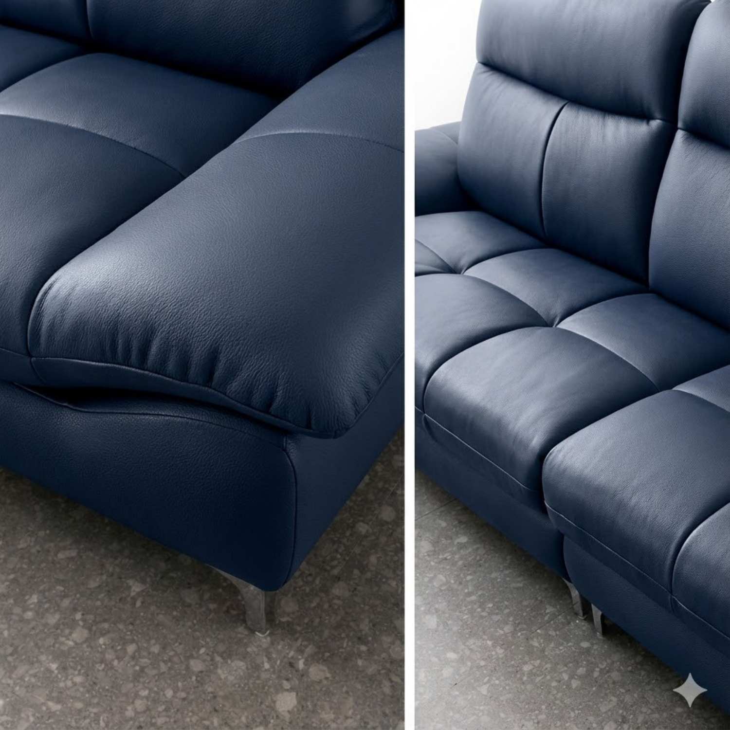 Sofa Hiện Đại Dáng Băng Bọc Da Livian